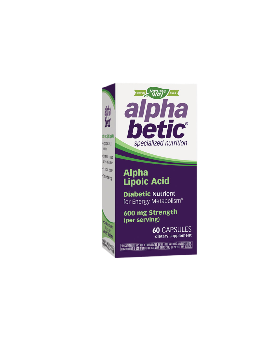 AlphaBetic® Acido alfa lipoico 200 mg x 60 capsule Nature's Way