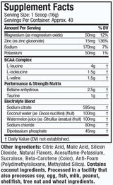 Amino Build/Formula BCAA che migliora le prestazioni 400 grammi
