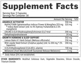 Anabol Hardcore PM | Attivatore anabolico notturno & Supporto avanzato HGH - 60 capsule
