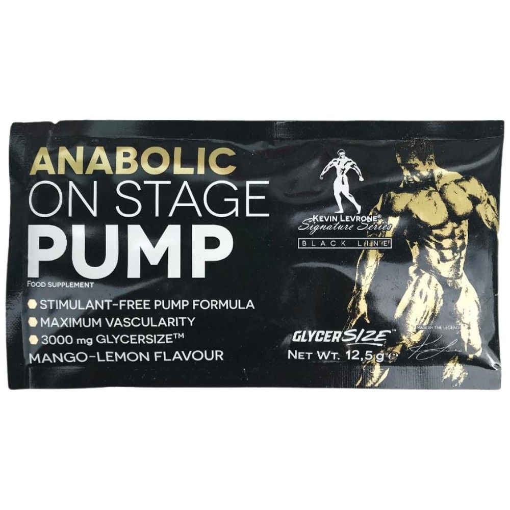 Pompa anabolizzante sul palco | Formula pre-allenamento senza stimoli - 12,5 grammi
