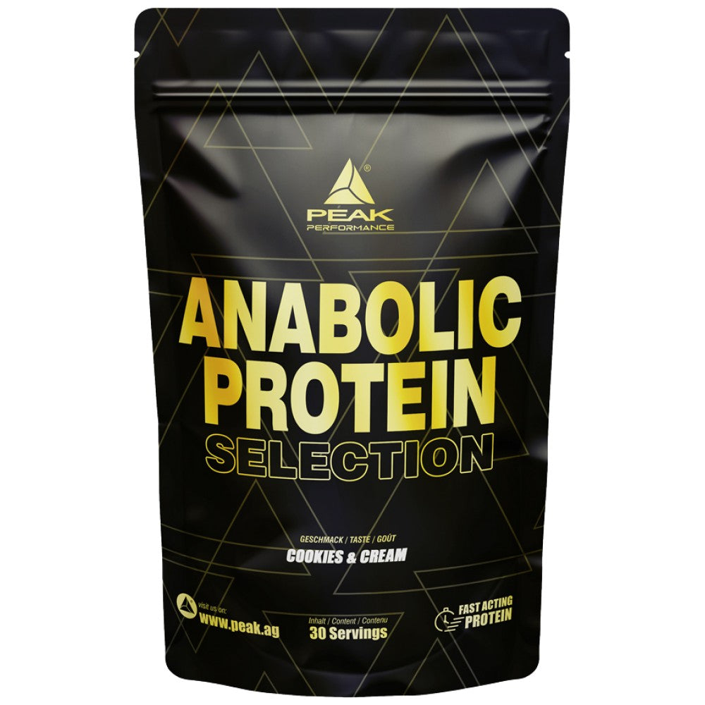 Selezione di proteine ​​anaboliche - 900 grammi