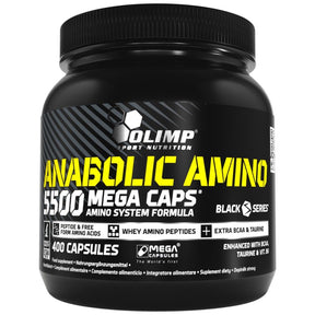 Anabolic Amino 5500 - 400 capsules - Nutra Best Europe