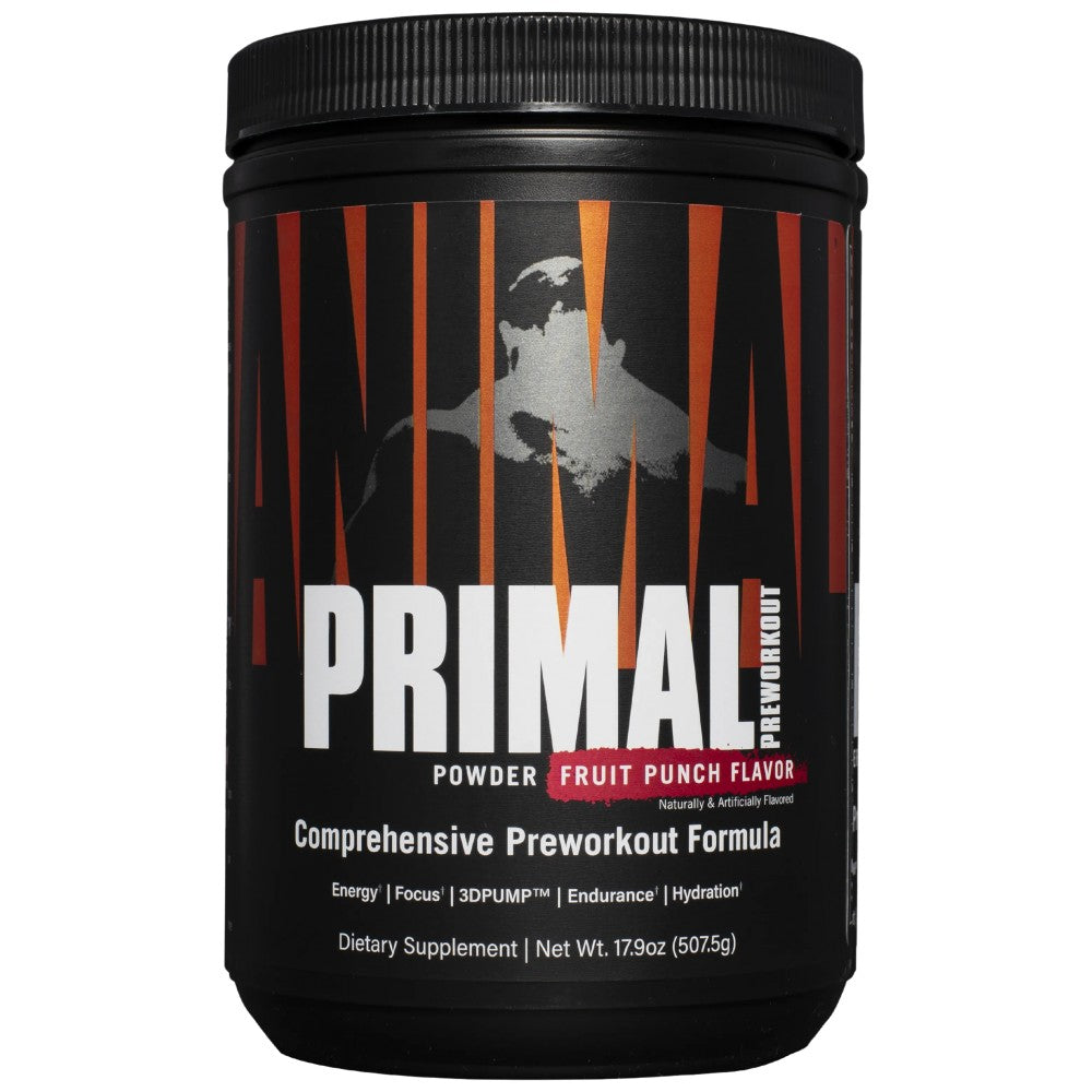 Preallenamento animale primordiale | Formula preallenamento completa - 507 grammi