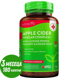 Aceto di mele 1000 mg /180 capsule, 90 dosi/ <tc>Nutravita</tc>