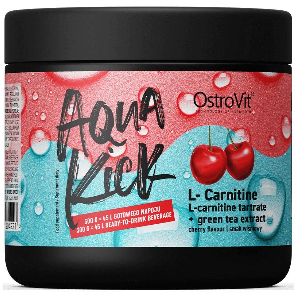 Aqua Kick/Idratazione avanzata con L-Carnitina & Tè verde - 300 grammi