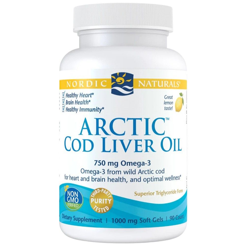 Olio di fegato di merluzzo artico 750 mg - 90 capsule gel