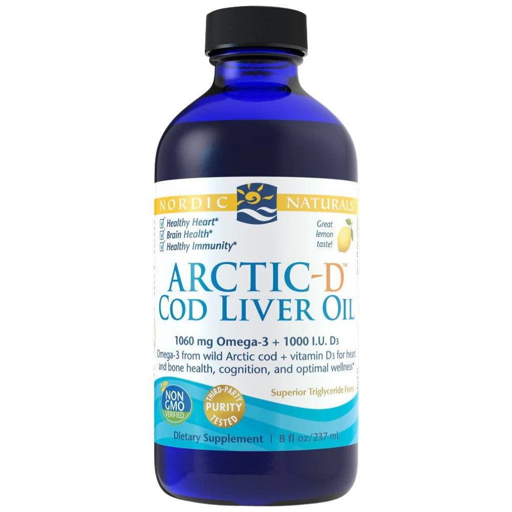 Arctic-D Olio di fegato di merluzzo liquido 850 mg - 237 ml