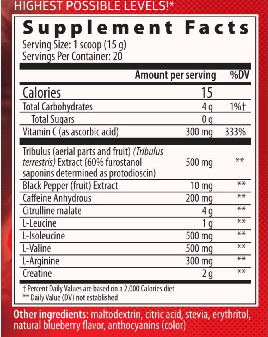 <tc>ARMAGEDDON</tc> / 20 porzioni. 300 g