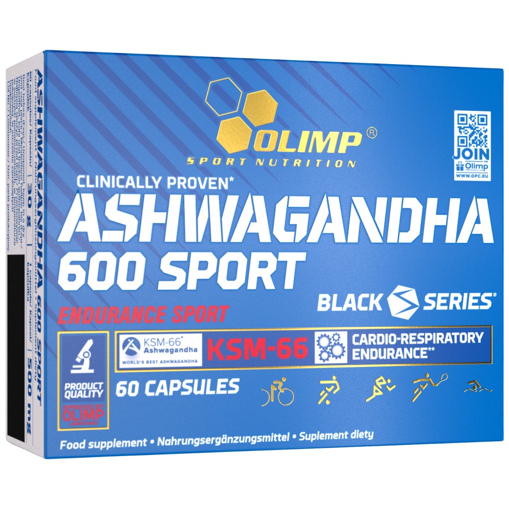 Ashwagandha 600Sport | KSM-66 - 60 capsule