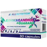 Ashwagandha + Guaranà | Antistress, Concentrazione ed Energia - 30 capsule