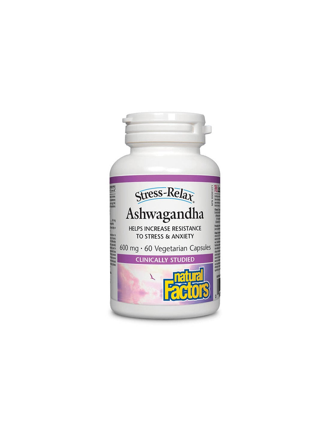 Ashwagandha Stress-Relax/Ashwagandha, 60 capsule <tc>Natural Factors</tc>