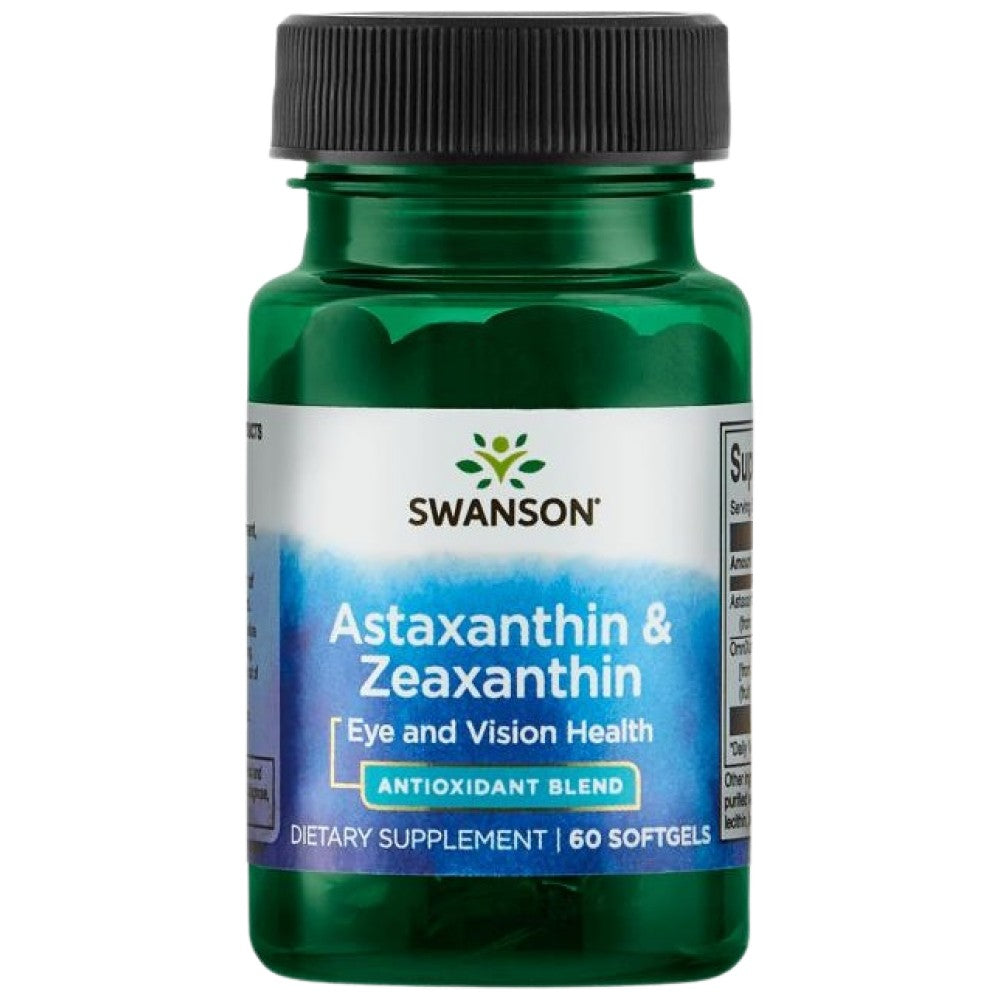 Capsule gel di astaxantina e zeaxantina 60