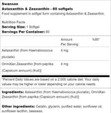 Capsule gel di astaxantina e zeaxantina 60