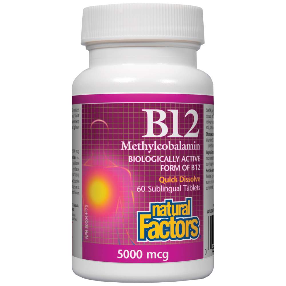 B12 Metilcobalamina 5000 mcg - 60 Compresse masticabili