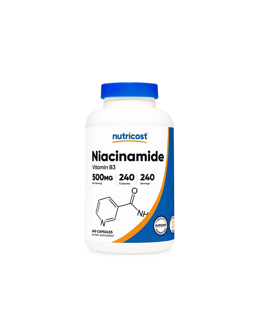 Sistema cardiovascolare e nervoso - Niacinamide (Vitamina B3), 240 capsule