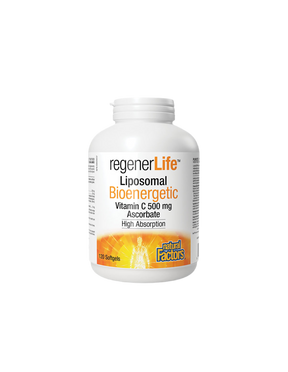 Regener Life™ Liposomal Vitamin C 500 mg - 120 Gel capsules - Nutra Best Europe