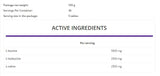 BCAA 2:1:1 1000 150 Compresse