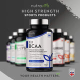 BCAA (2:1:1) con vitamine B6 & B12 - 180 Vcaps. <tc>Nutravita</tc>