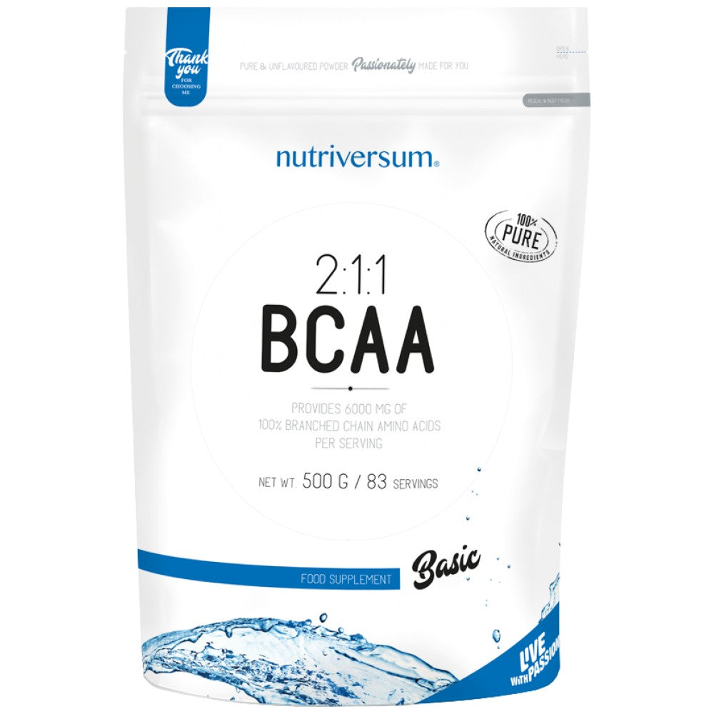 BCAA 2:1:1 Polvere - 500 grammi