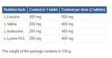 BCAA 4000 Formula forte - 240 compresse