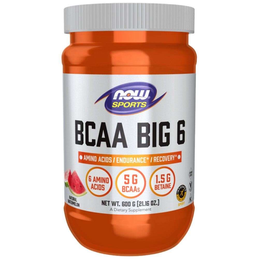 BCAA Big 6 in polvere - 600 grammi
