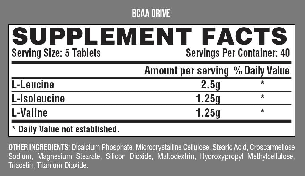 BCAA Drive - 200 compresse