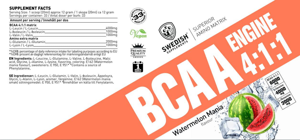 BCAA Motore 4:1:1 - 400 grammi