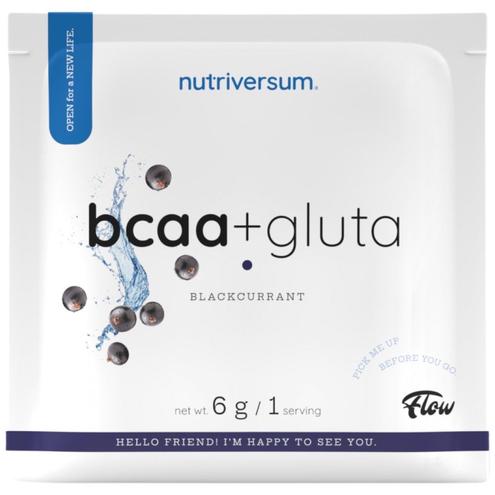 BCAA + Gluta in polvere | Flusso: 6 grammi