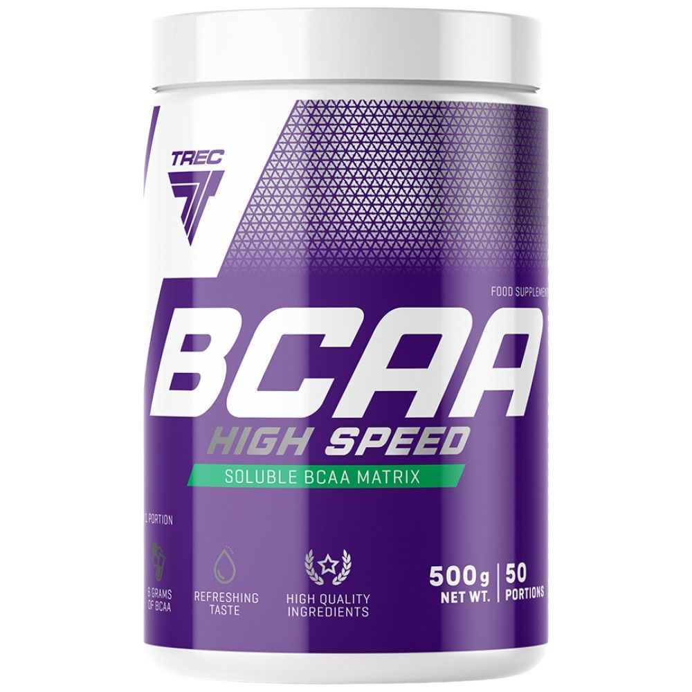 BCAA ad alta velocità | Matrice BCAA solubile - 500 grammi