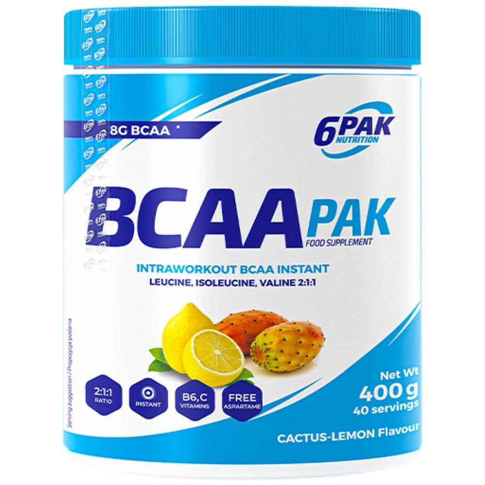 BCAA PAK 2:1:1 Istantaneo - 400 grammi