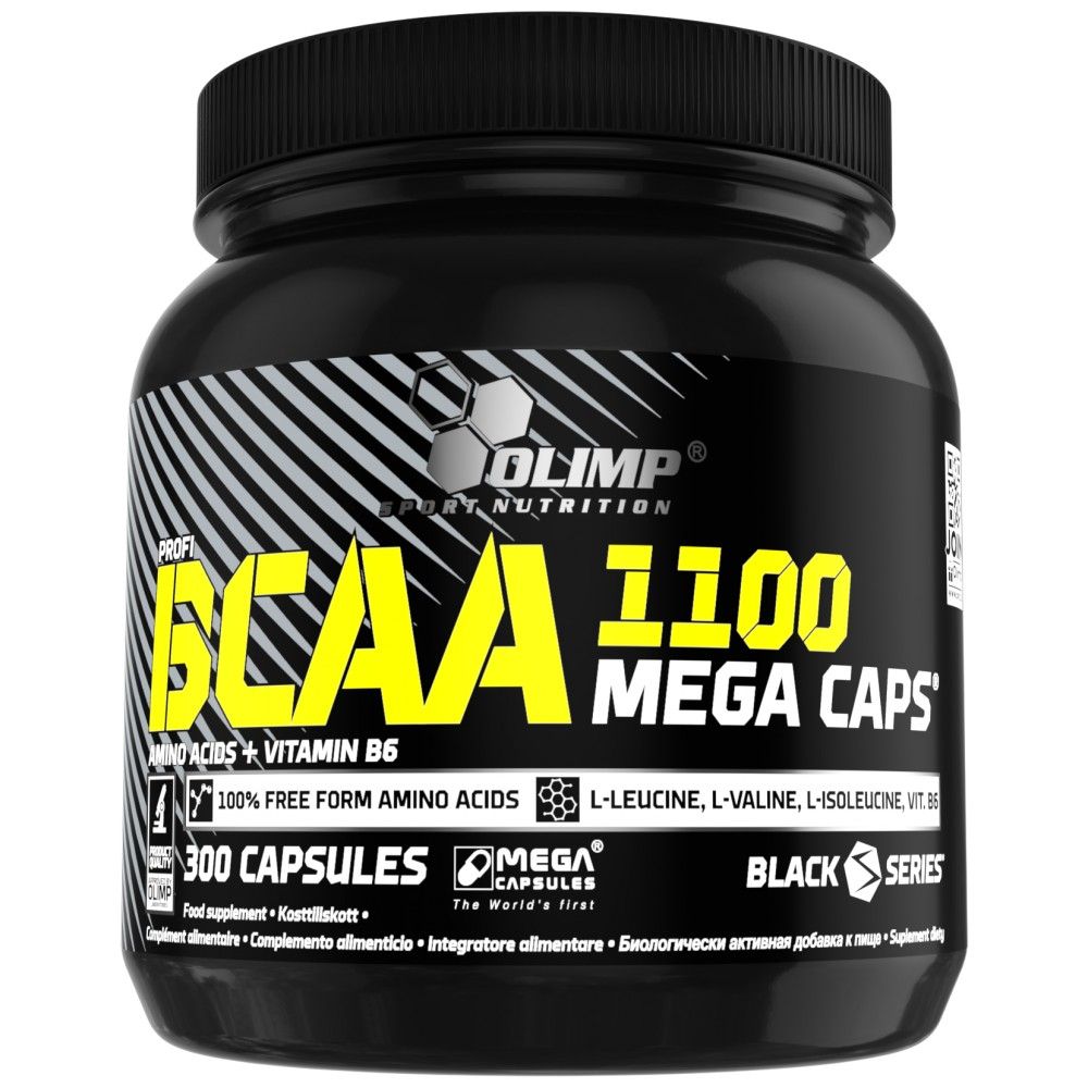 BCAA Mega Caps 1100 - 300 Capsule