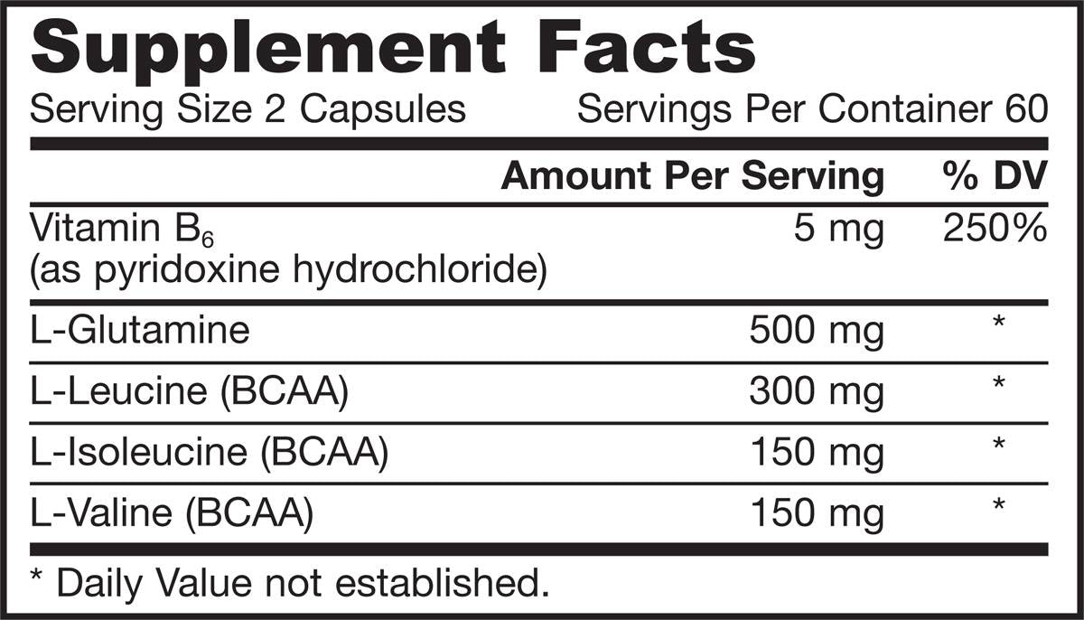 BCAA/Glutammina 120 capsule