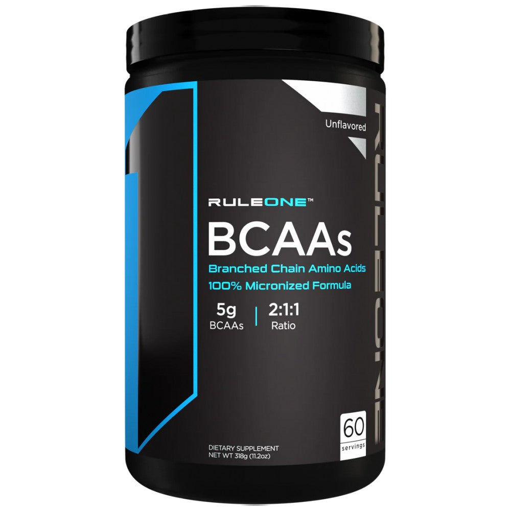 BCAA non aromatizzati | Formula BCAA 2:1:1 micronizzata al 100% - 318 grammi