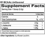 BCAA non aromatizzati | Formula BCAA 2:1:1 micronizzata al 100% - 318 grammi