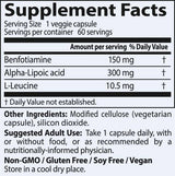 BEST Benfotiamina 150 mg + Acido alfa lipoico 300 mg - 60 capsule
