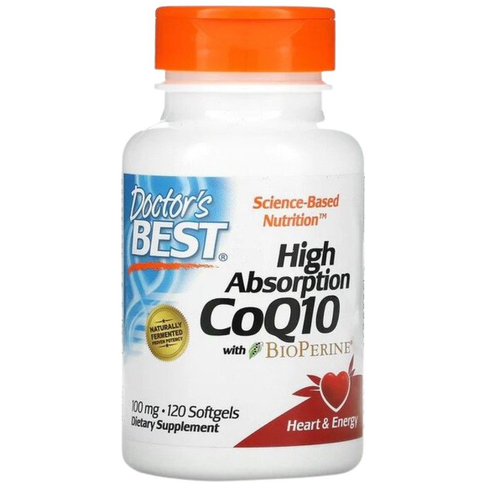 MIGLIOR CoQ10 con Bioperine 100 mg - 120 capsule gel