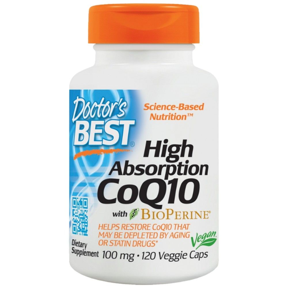 MIGLIOR CoQ10 con Bioperine 100 mg - 120 capsule