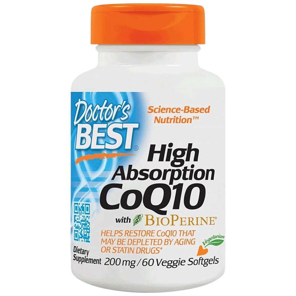 MIGLIOR CoQ10 con Bioperine 200 mg - 60 capsule gel
