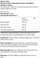 MIGLIOR acido ialuronico + condroitin solfato/con collagene BioCell - 60 compresse