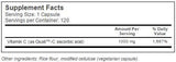 MIGLIORE Vitamina C + Quali™ C 1000 mg - 360 capsule