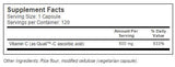 MIGLIOR Vitamina C + Quali™ C 500 mg - 120 capsule