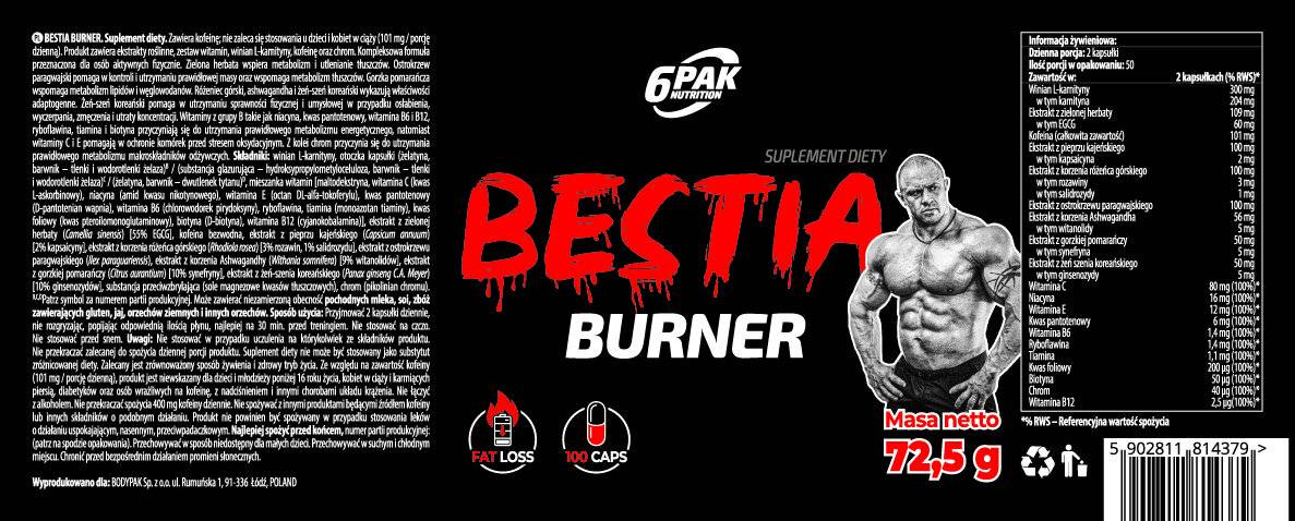 Bruciatore BESTIA - 100 capsule