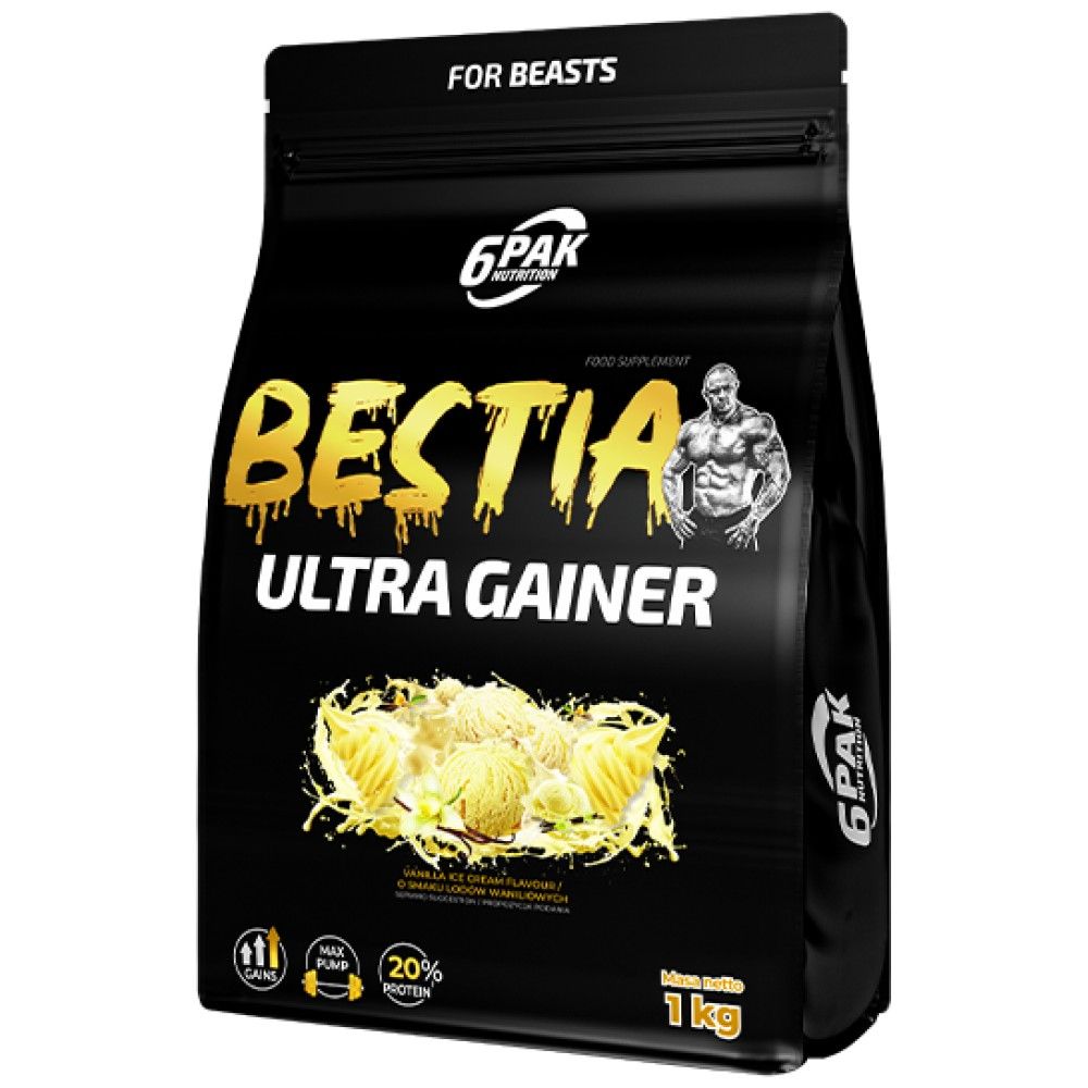 BESTIA Ultra Gainer - 1000 grammi