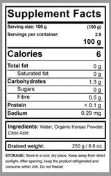 Fettuccine Konjac BIO - 320 grammi