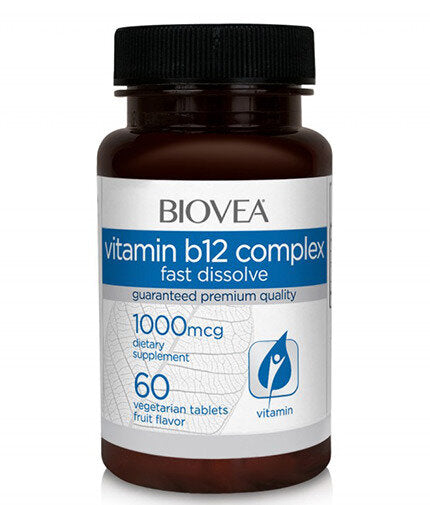 <tc>Biovea</tc> Complesso di vitamina B12 1000 mcg 60 compresse