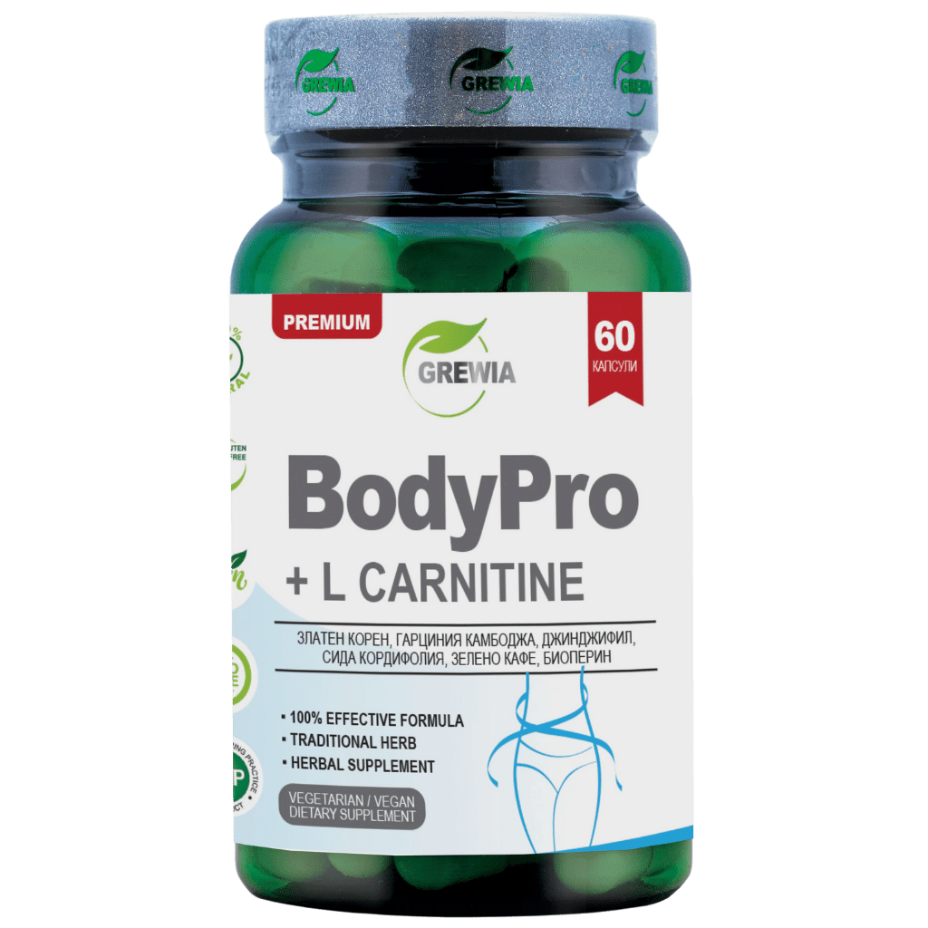 PERDITA DI PESO/BODYPRO + L–CARNITINA /60 CAPSULE, 30 DOSI/ GREWIA