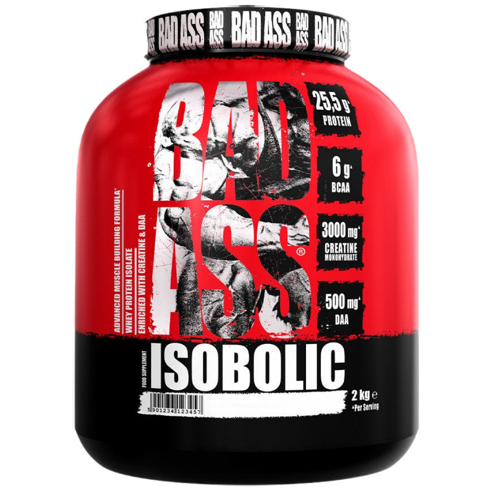 <tc>BAD ASS</tc> Isobolic | Proteine ​​del siero del latte isolate con DAA & Creatina - 2000 grammi