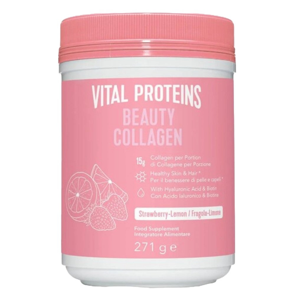 Beauty Collagen | con peptidi di collagene & Acido ialuronico - 271 grammi