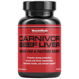 Fegato di manzo | Allevato ad erba & Allevato al pascolo - 180 capsule
