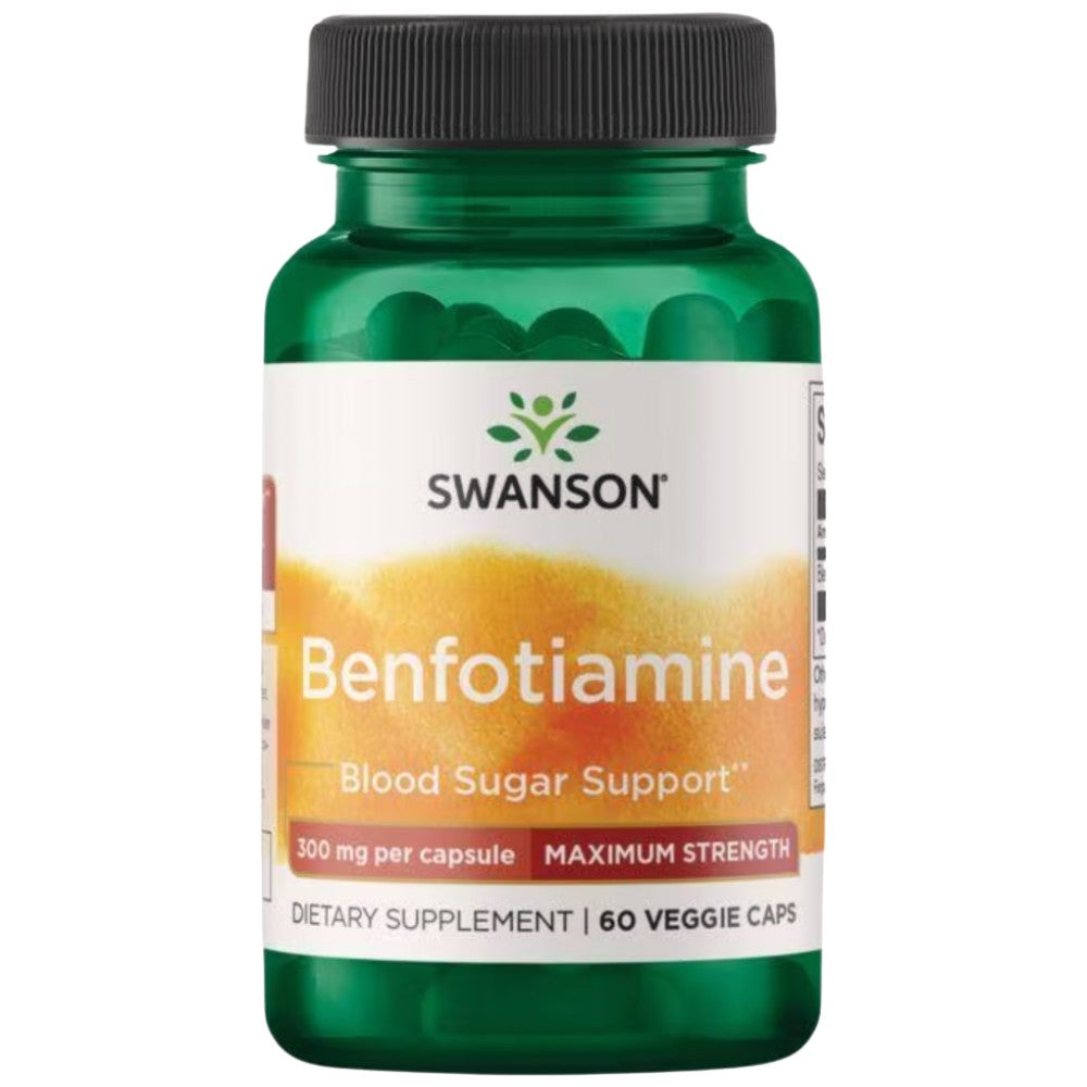 Benfotiamina 300 mg - Massima potenza - 60 capsule